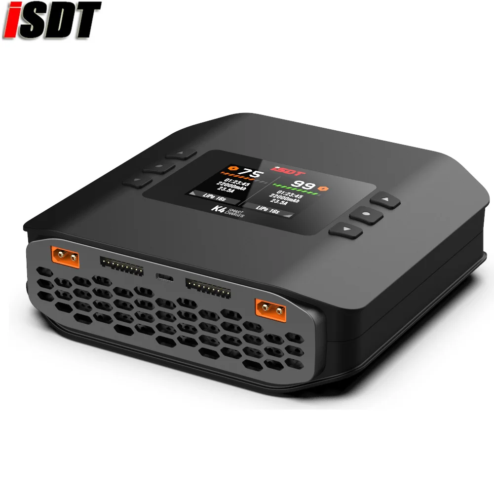 Isdt K4 Dual Lipo Charger - ISDT K4 Çift Akü Şarj Cihazı,