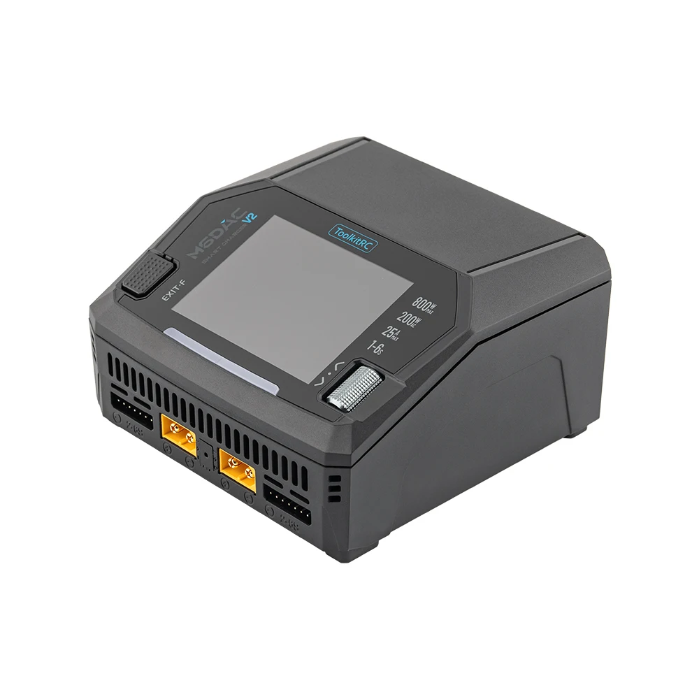 Toolkitrc M6Dac Smart Charger - ToolkitRC M6DAC PRO V2 Çift Kanallı