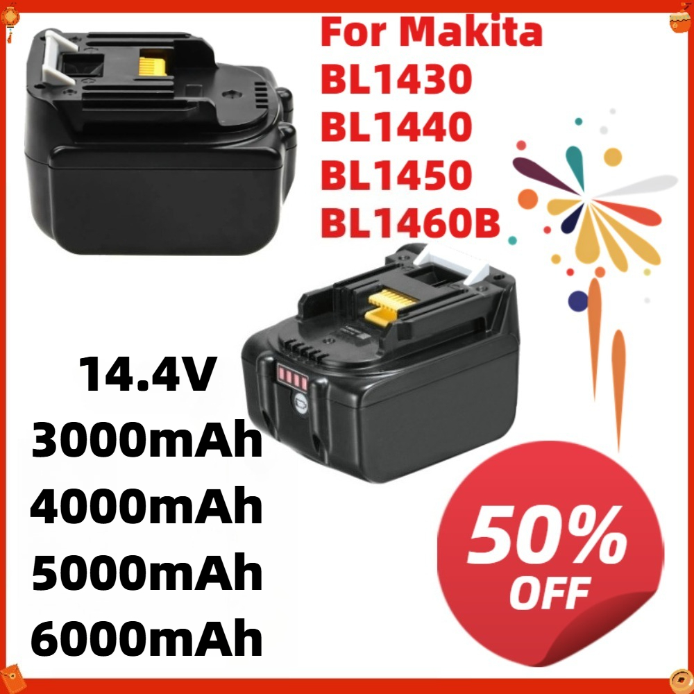 Makita BL1430 BL1440 BL1450 BL - 4S Lipo Battery 14.8V 6000Mah incelemesi ve fiyatı