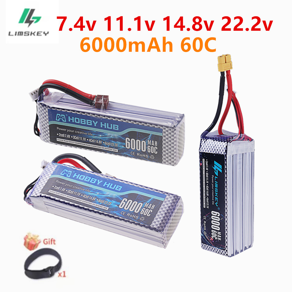 7.4V 11.1V 14.8V 22.2V 6000mAh - 4S Lipo Battery 14.8V 6000Mah incelemesi ve fiyatı