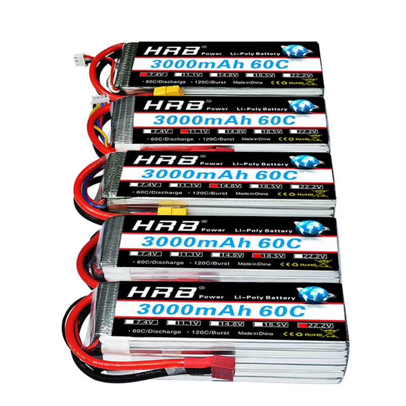 HRB lipo Pil 2S 3S 4S 6S 5S 30 - 4S Lipo Battery 14.8V 6000Mah incelemesi ve fiyatı